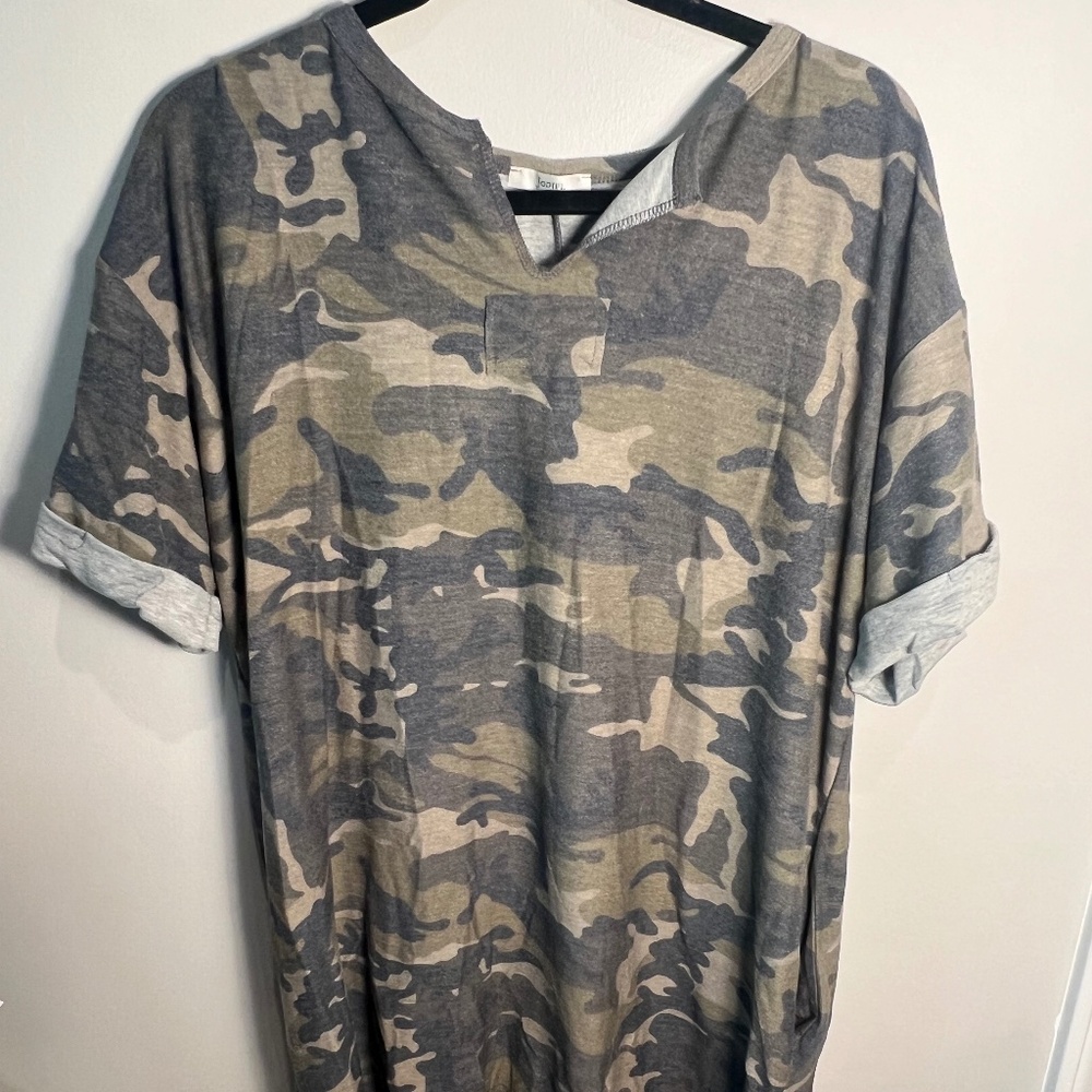 NEW Jodifl camo dress with pockets